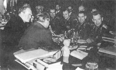 Пресс-конференция в АН СССР после полета А.Г.Николаева и П.Р.Поповича (1962 г.)